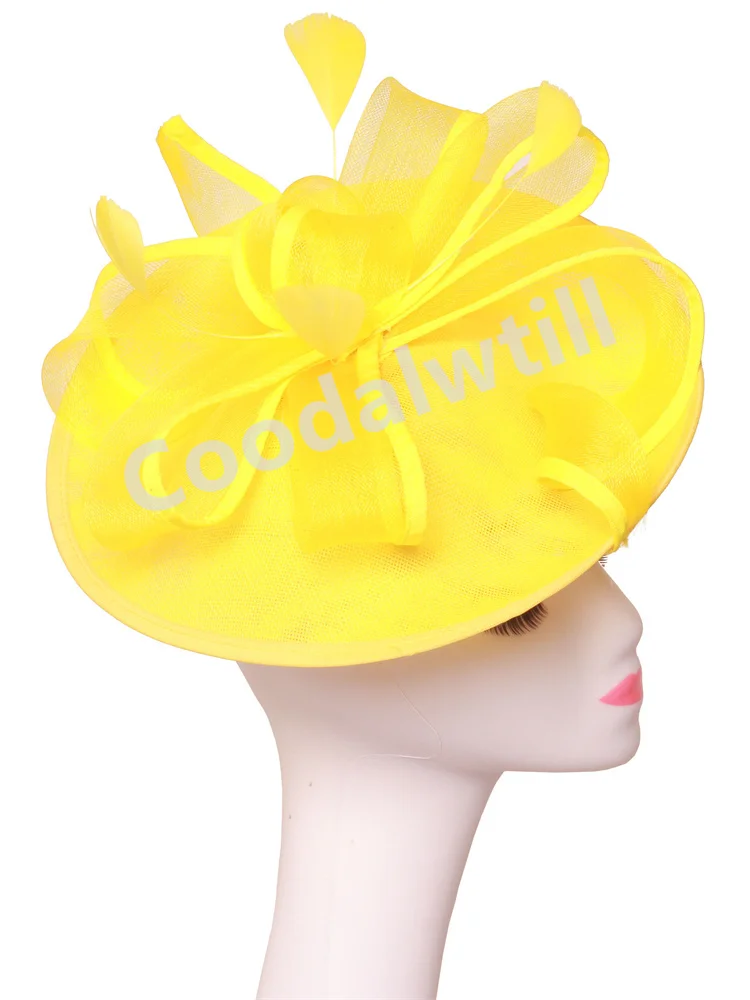 

Ladies Church Elegant Fascinator Derby Hats For Women Formal Occasion Kentucky Wedding Cocktail Tea Party Pillbox Hat Headband