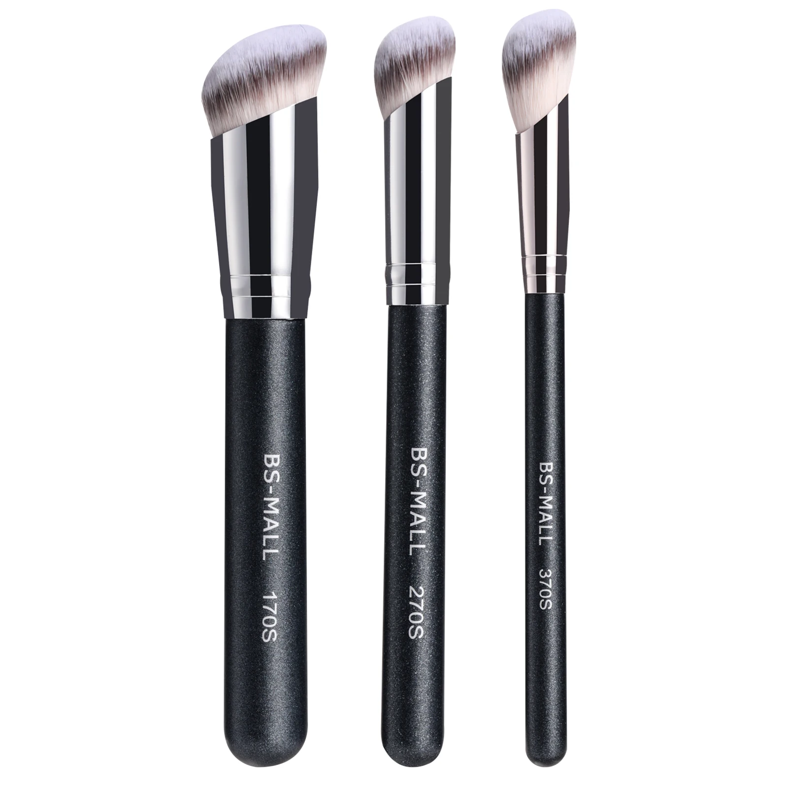 

# Hot Sales BS-MALL Foundation Concealer Brushes Professional Flat Top Angle Under Eye Concealer Brushes Nose Contour Brush