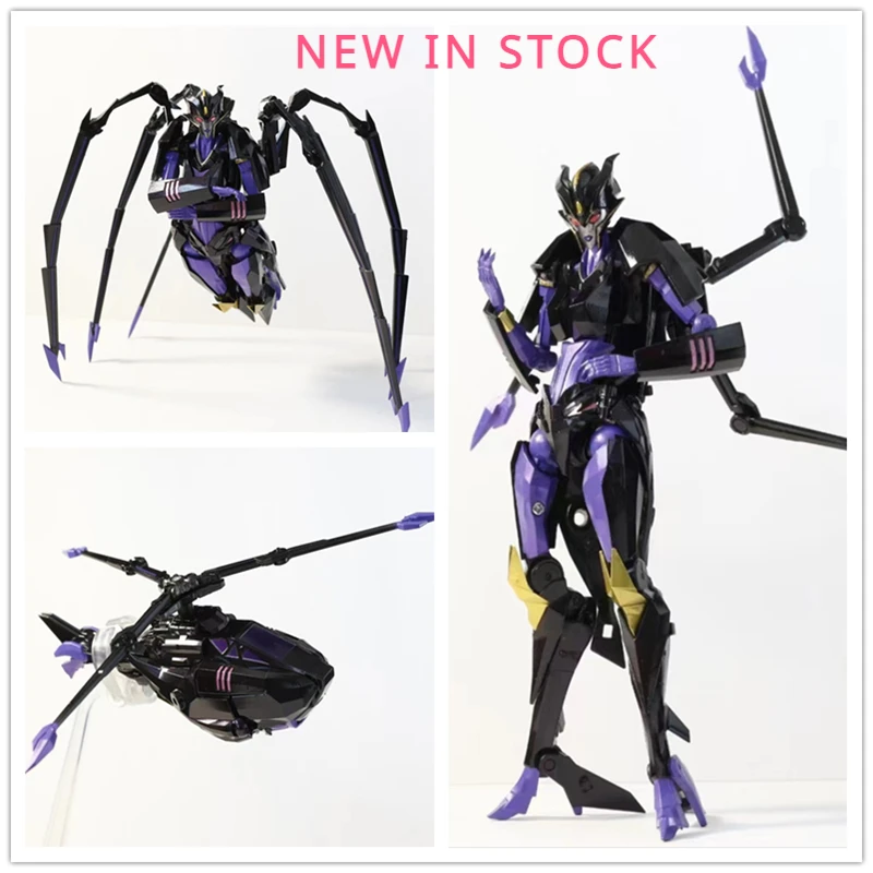 

[IN STOCK ] APC Toys Transformation APC TFP Arachnid Night Countess's Dark Forest Three Forms Spider Helicopter Action Figure