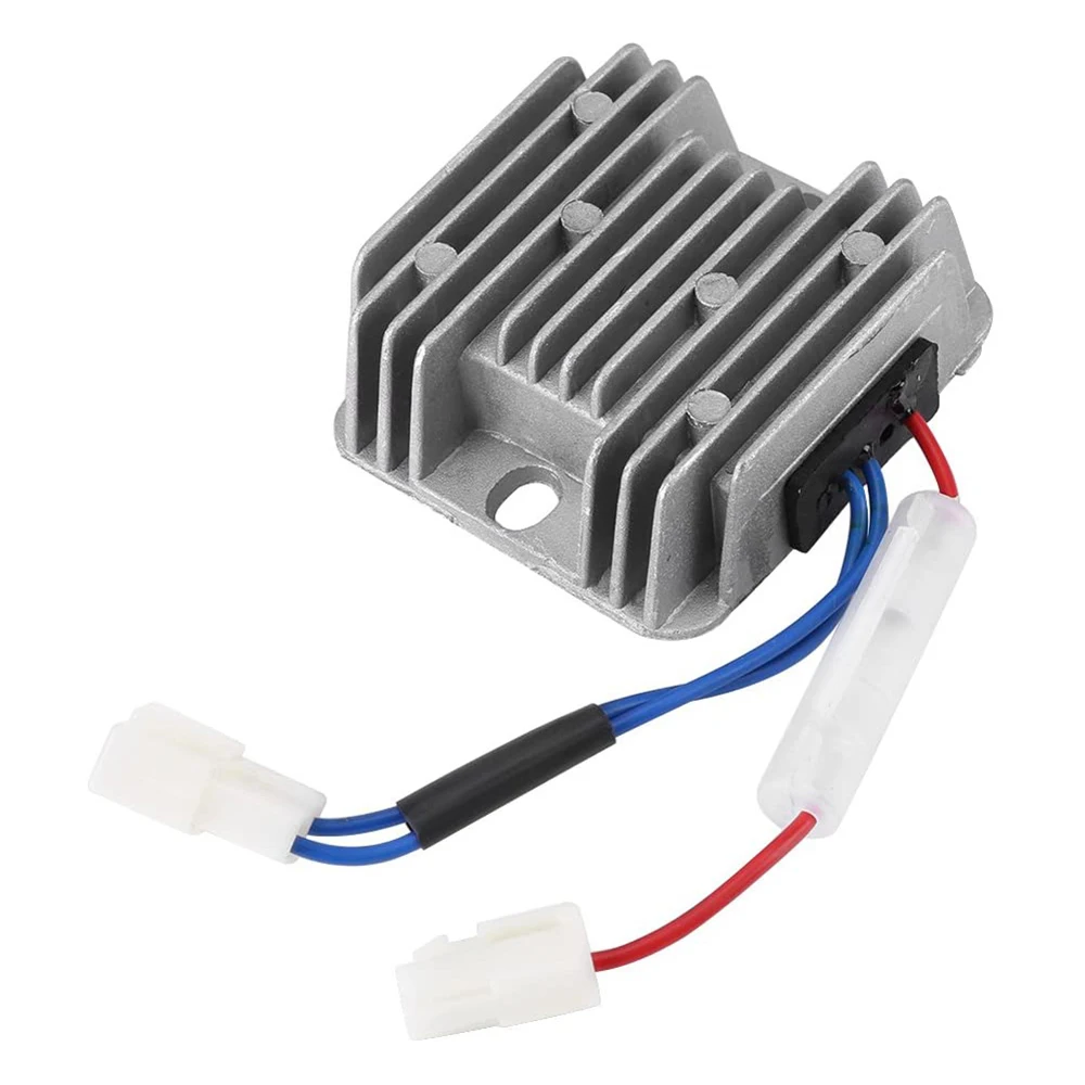 Engine Voltage Regulator 186F DC12V Aluminum Voltage Regulator AVR for KDE3500 5000 6500 6700