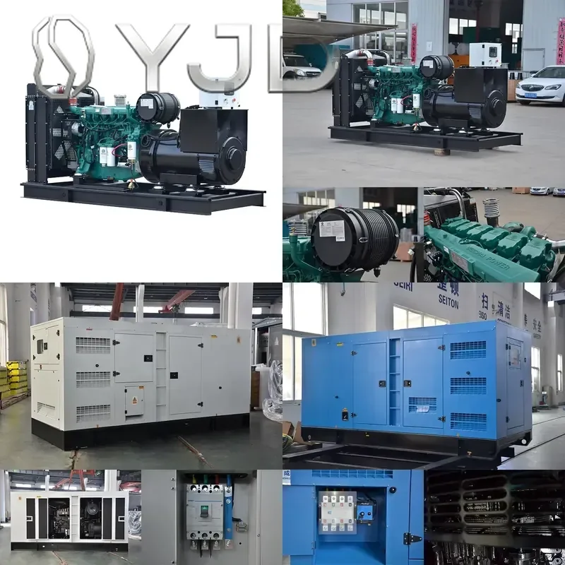 YJD CE Electric Generators Factories 320KW 400KVA Weichai Baudouin Generators 50/60HZ Open Type diesel Generator Price