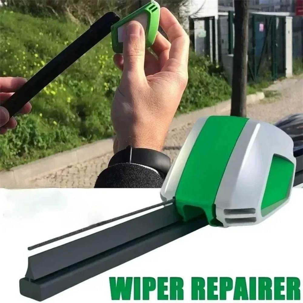 Premium Scheibenwischer-Reparaturwerkzeug, Windschutzscheiben-Reinigungswerkzeug, Wischerblatt-Schneider Gummirillen-Reparaturwerkzeug, Trimmmaschine