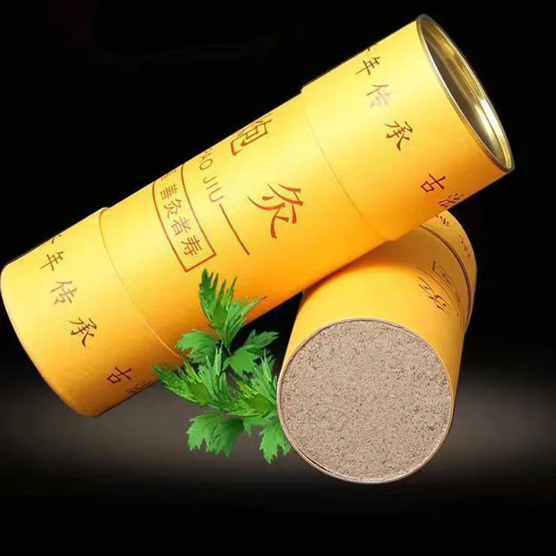 Diameter 7cm Super Thick Moxibustion Roll Pure Moxa Stick Chinese Herb Burning Drug Penetration Meridian Wellness Warm Massage