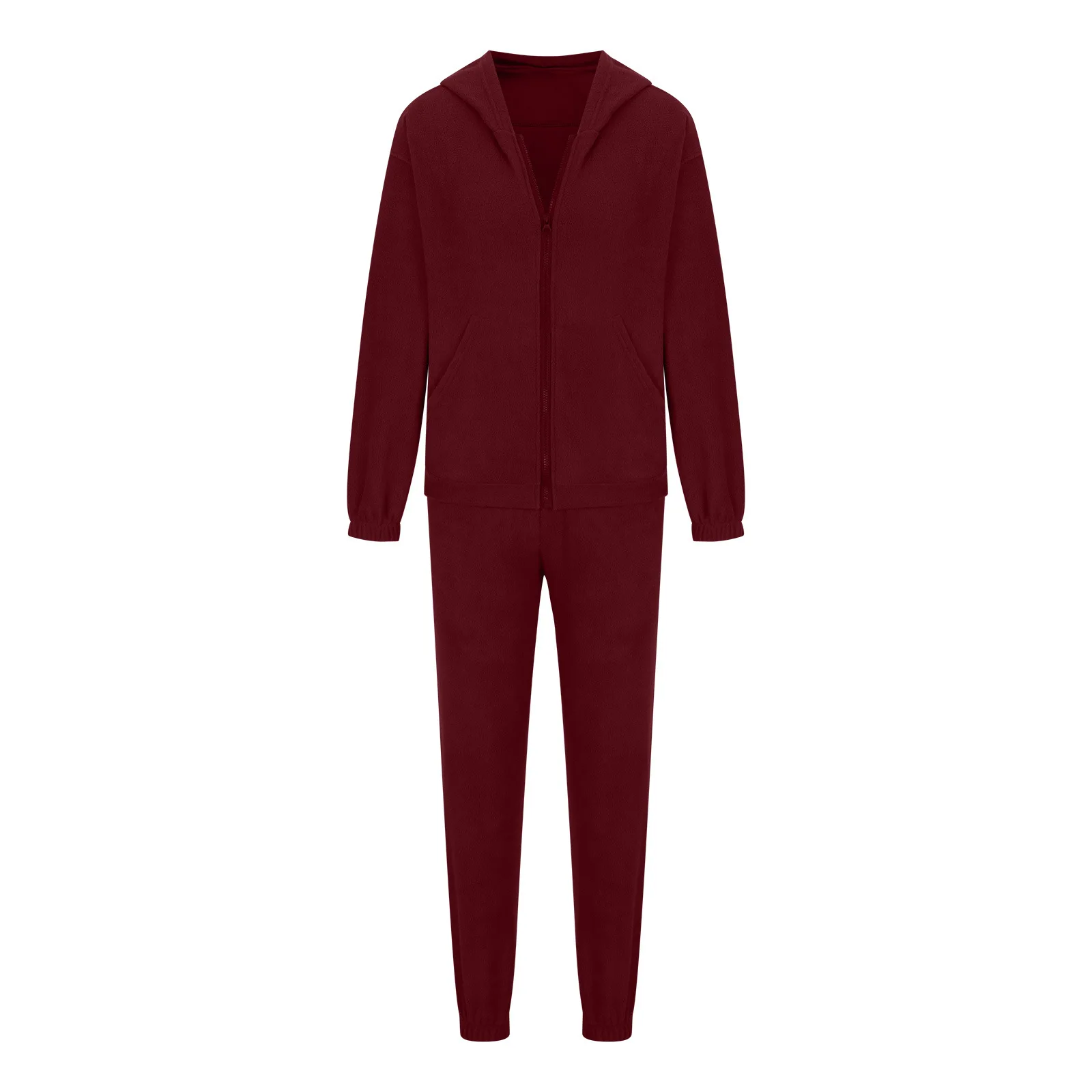 Stylish Sporty Casual Hoodie Set Wemon's Cotton Sweatshirt And Pants Tracksuit Streetwear Comfortable Breathable Fitness Cloth