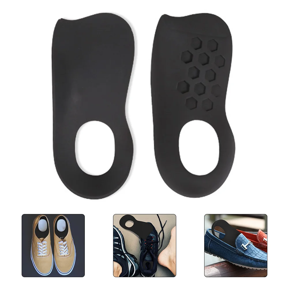 Orthopedic Insoles Shoe Inserts Foot Pad Arch Cushion Feet Cushions Care Tool Flatfoot Non-slip Support Anti-skid Pads Man