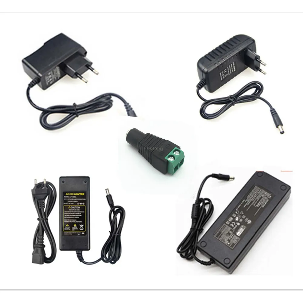 

DC 5V 12V 24V Lighting Transformers 1A / 2A / 3A / 5A / 6A / 8A / 10A Power Supply Adapter For LED Strip