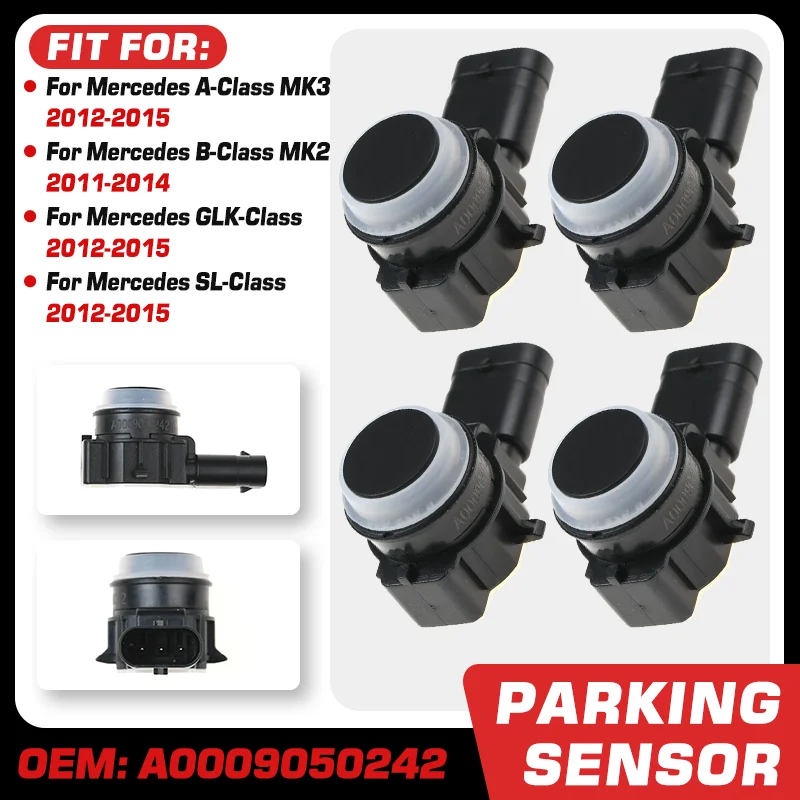 

Parking Assist Sensor PDC Sensor For Mercedes-Benz A-Class B-Class GLK-Class SL-Class W176 W246 X204 R231 2012-2015 A0009050242