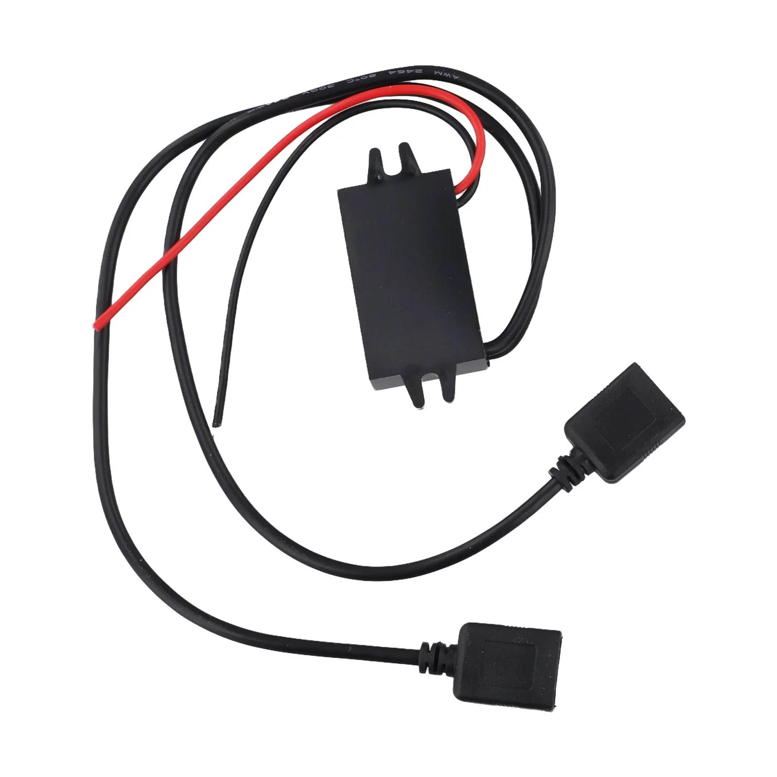Dual USB Ports 3A Output 12V to 5V DC Voltage Converter Step Down Adapter IP68 Waterproof for Cars and Outdoor Use