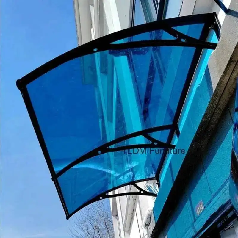 Silent New Aluminum Transparent Simple Awning Alloy for Awnings Courtyard Modern Household Outdoor Waterproof Awning for Balcony
