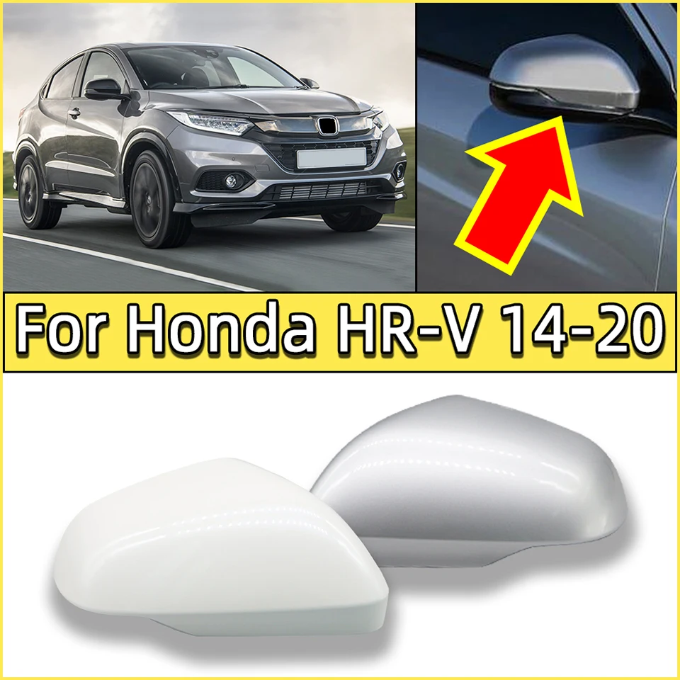 

Корпус зеркала заднего вида для Honda HR-V/Vezel (серия RU (2014-2020 гг.) — высококачественная окрашенная крышка зеркала белого, серебристого, красного, черного цвета