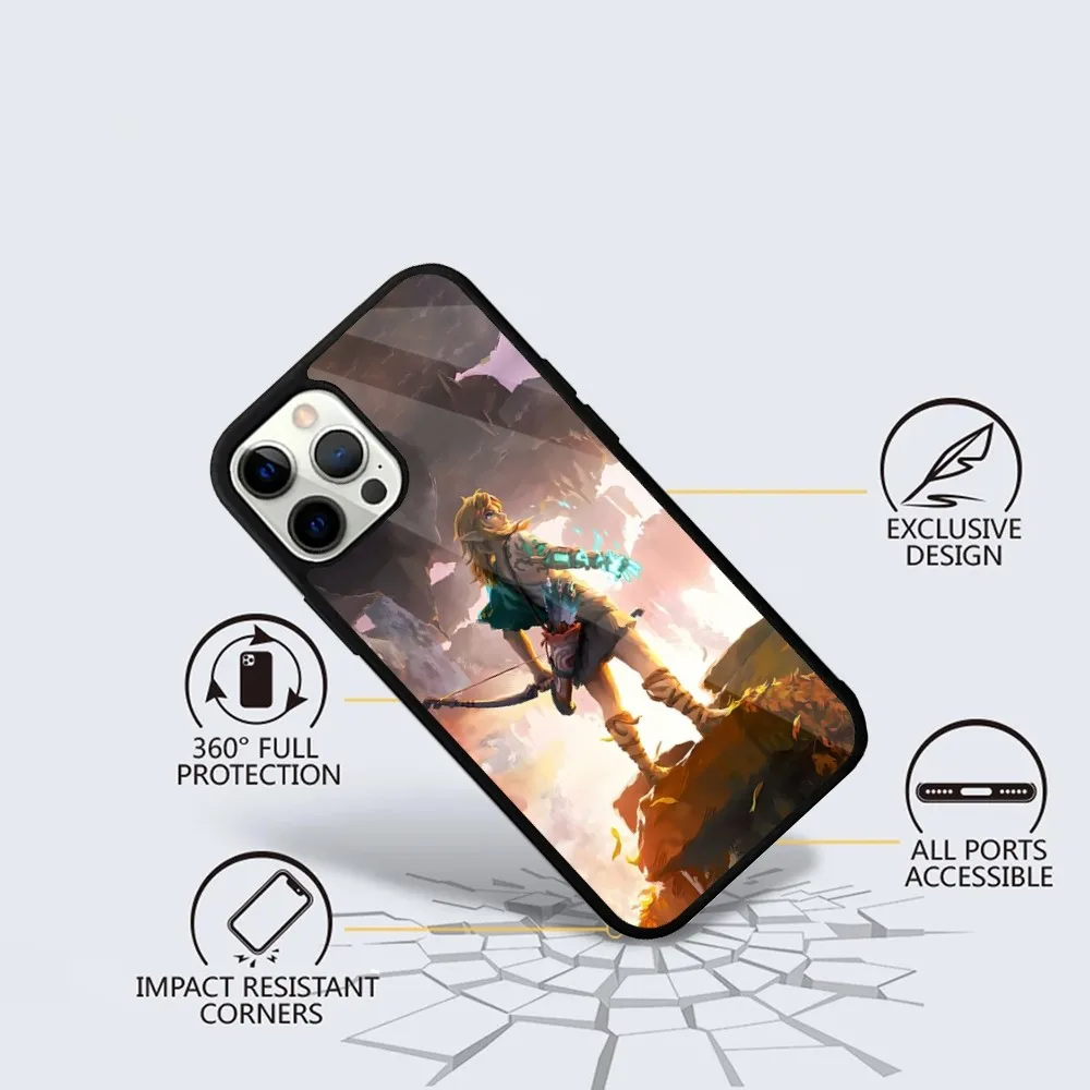 The Legend of Z-Zelda Phone Case For iPhone 16,15,14,13,12,11,Plus,Pro,Max Mini Magsafe Magnetic Wireless Charging