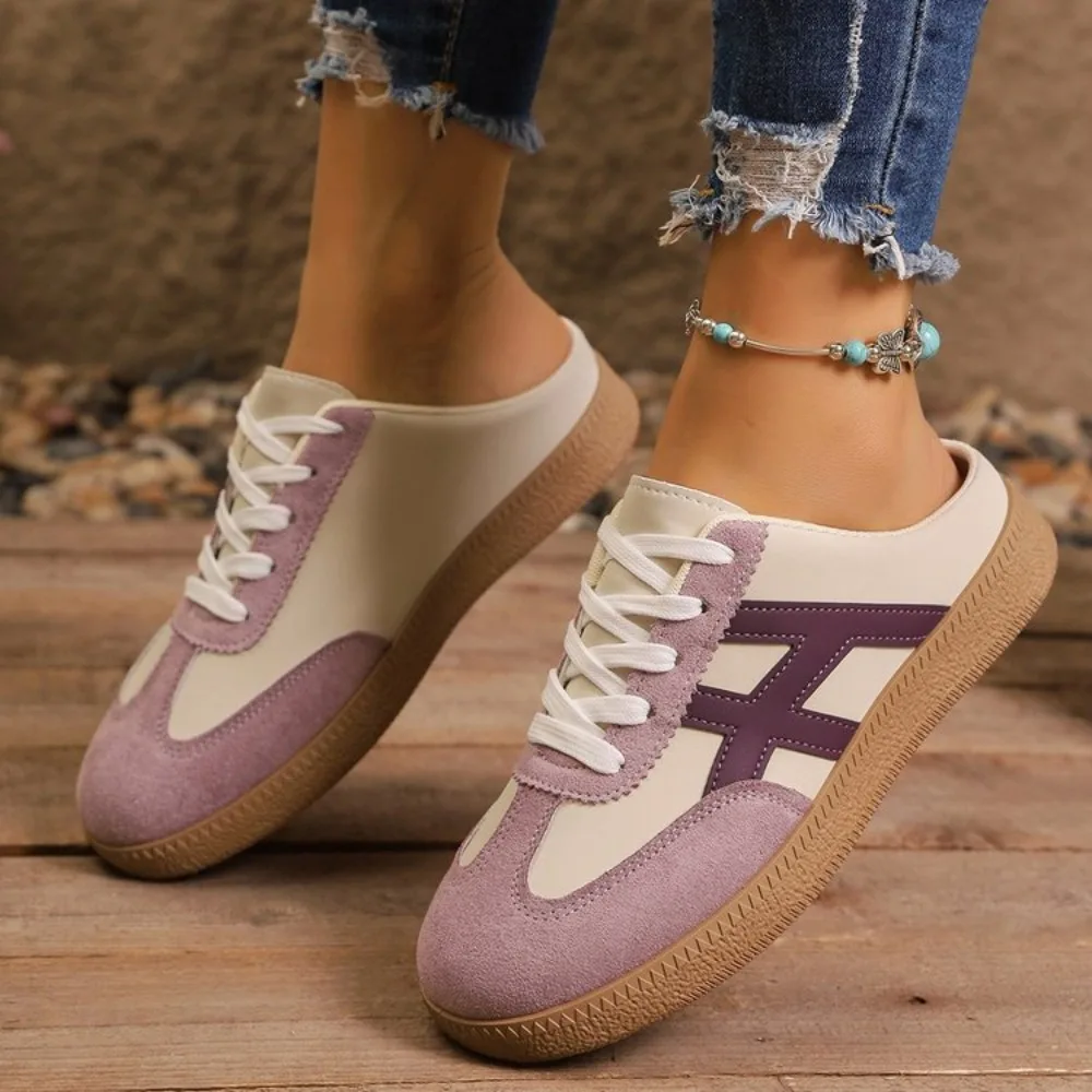 2026 NEW Women's Running Shoes Fashionable Retro Casual All-Match Flat Bottom Sports Sneakers Spring Summer Shoes view 5