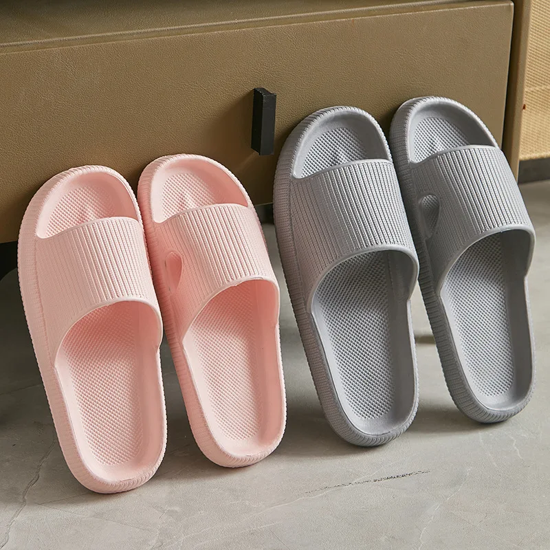 eva soft slippers for women summer indoor home household couple non-slip slippers for outer wear for men