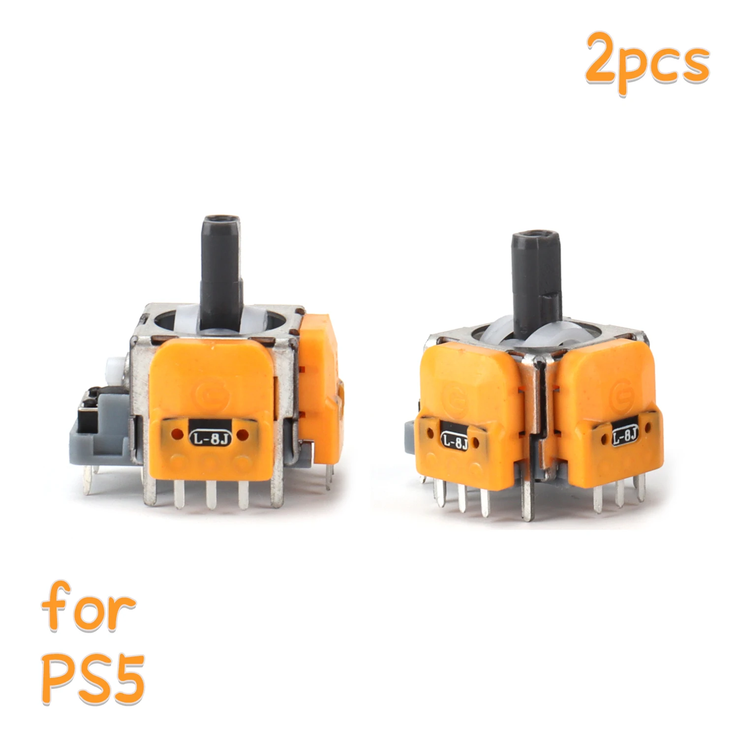 Sensor Analógico 3D Substituição do Thumbstick, Hall Effect Joystick, Peças de Reparo do Controlador, Acessório para PS5, PS4, Xbox One Series