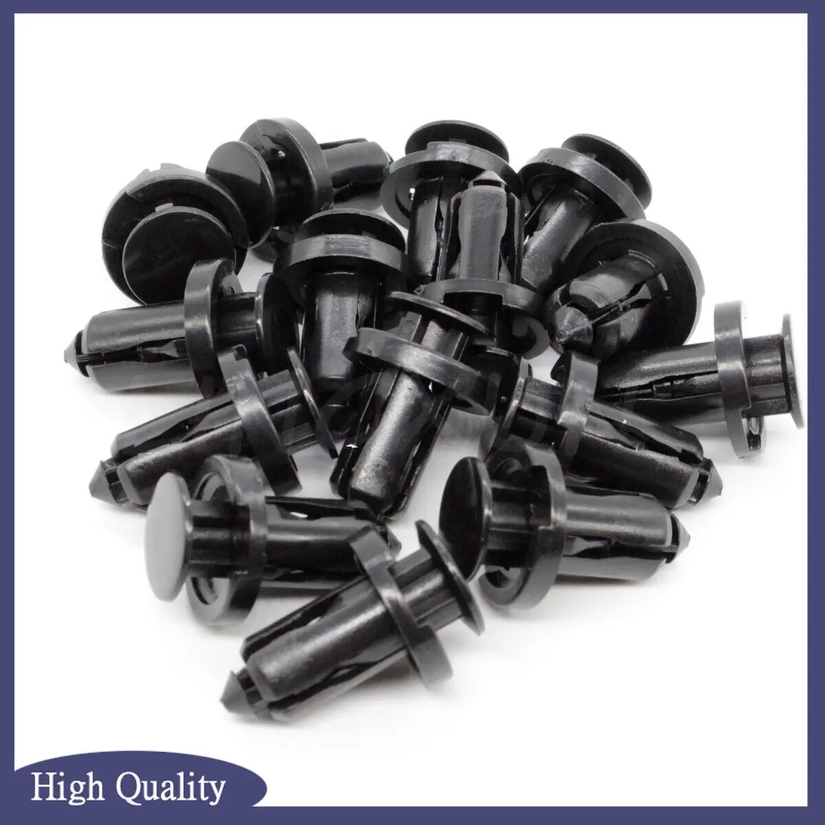 

20pcs Nylon Push Type Retainer Clips For Nissan For Subaru Bumper Cover Body Fasteners Car Interior Parts 57728AC090