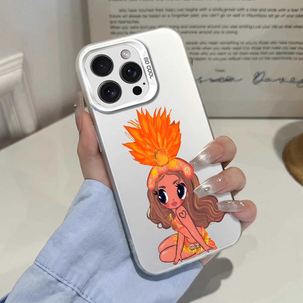 Cantante K-KAROL G Tropicoqueta Cassa Del Telefono Per IPhone 12 11 13 14 15 16 17Max Pro Plus Mini Protettiva IMD Copertura di Colore