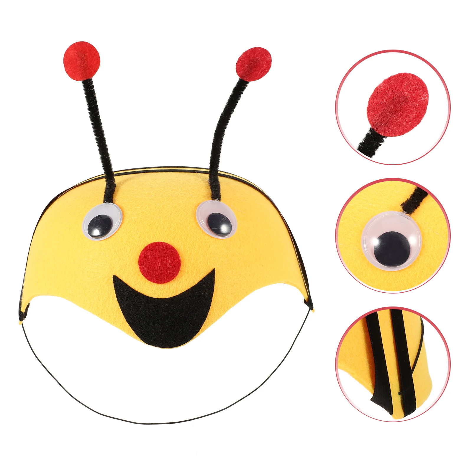 قبعة حيوانات صغيرة لأداء القبعات زي الملحقات الكرتون ورأى القماش كرنفال الحيوانات غطاء الرأس #2