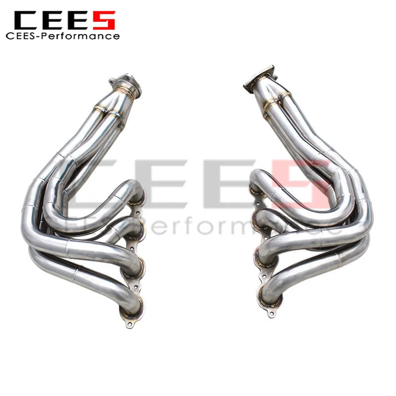 

CEES Equal Length Exhaust Manifold For Chevrolet Corvette C8 Z51 Z06 6.2L 2019-2025 Stainless Steel Performance Header