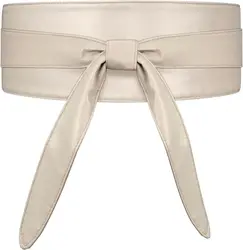 Obi Belts for Women Dresses Wide Corset Belt Fashion Soft Leather Wrap Cinch Waist Belt