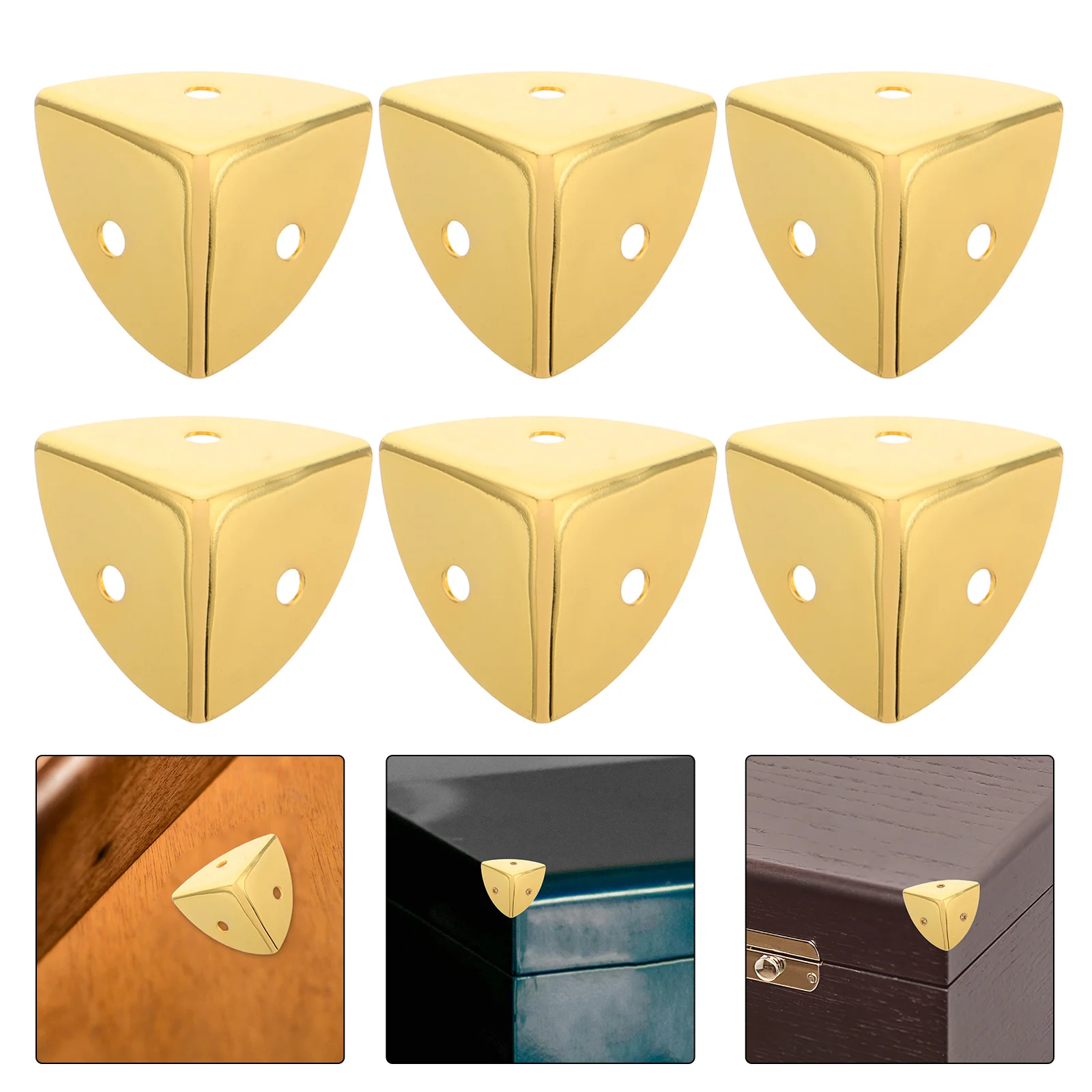 8 قطعة حماة الزوايا المعدنية 90 درجة صندوق حديد حافة الحرس لخزانة أثاث خشبي التعبئة حماية درج حشوات للزوايا