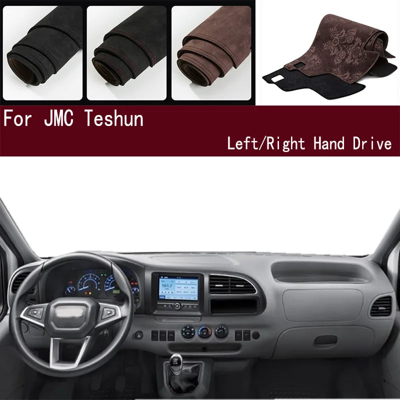 

For JMC Teshun Touting EV Dashmat Dashboard Cover Instrument Panel Sunscreen Pad Ornaments