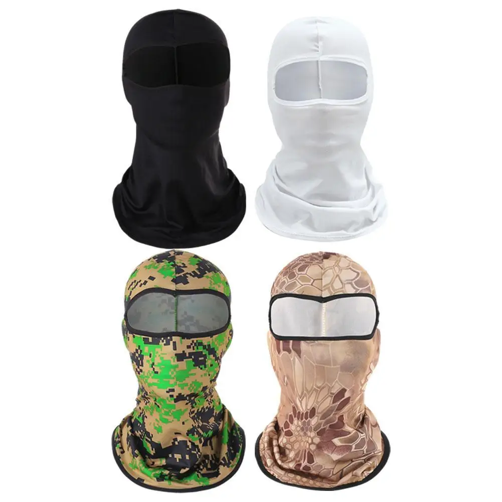 

Balaclava Full Face Mask Hiking Cycling Camping Hunting Hiking Bike Airsoft Scarves Men Women Cover Head Summer Cap Mask Sk K5M4