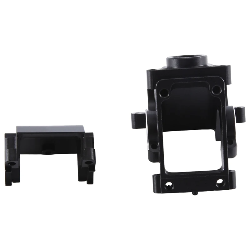 Metal Gearbox Case Housing And Differential Adapter For ARRMA 1/8 6S Karton Typhon 1/ 7 Infraction Limitless Parts Black