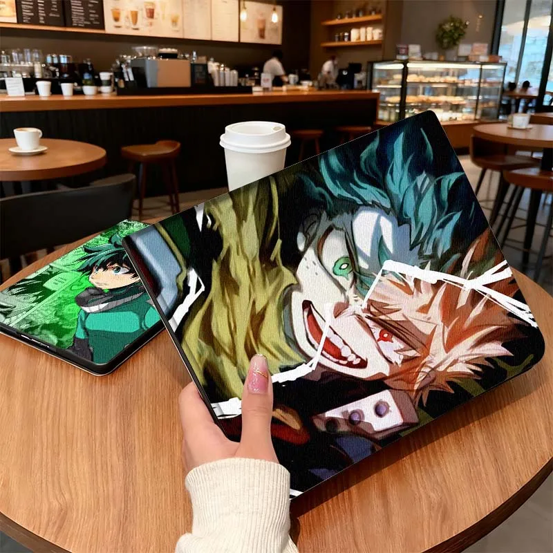 

Чехол для планшета My H-Heros A-Academys Anime для iPad Pro Air 5-го, 6-го, 7-го поколений, 13 M3 M4 M5, 12.9, 13.3 дюйма, 2017, 2022, 2024, 2025 годов