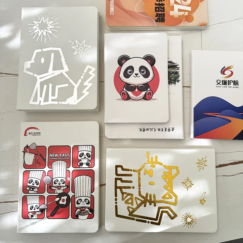 Custom PU Notebook – Personalized Color Printed Cover with Logo, Photo, Picture, Diary, Ideal for Gifts & Journaling