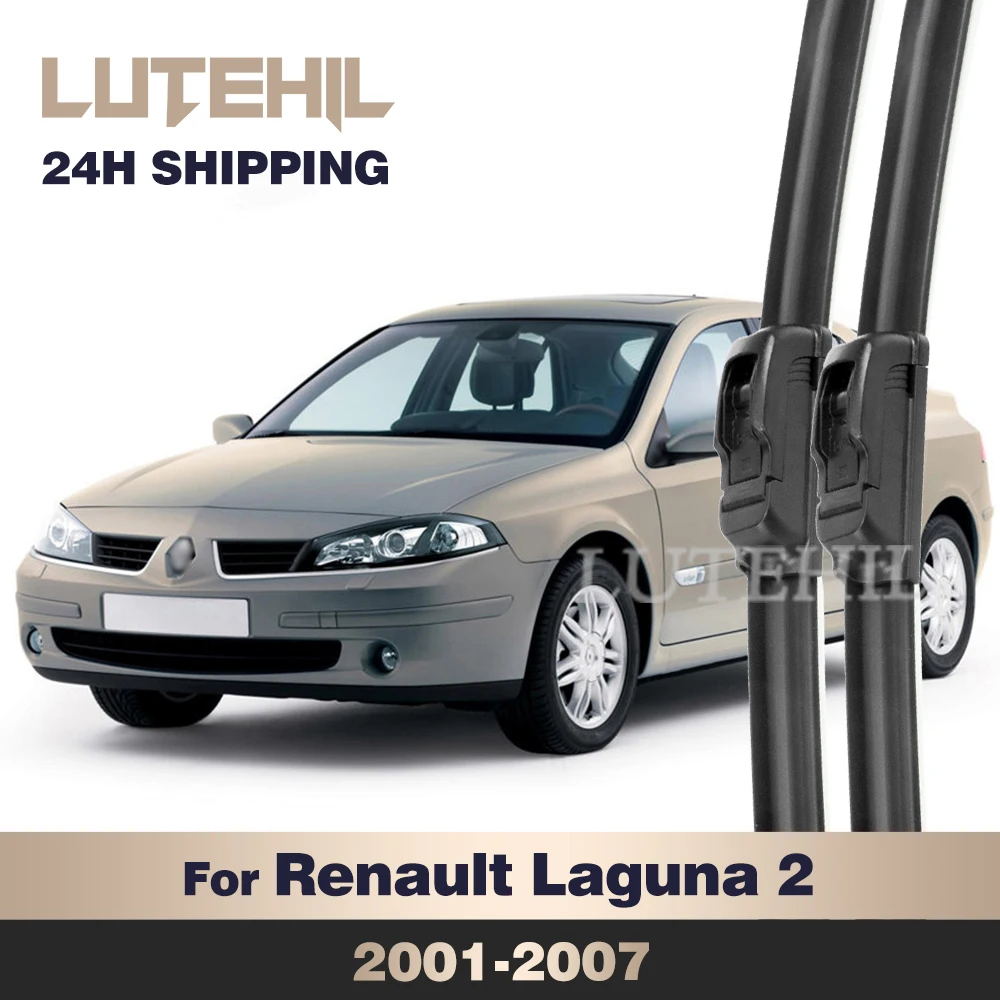 

Wiper Front Hybrid Wiper Blades For Renault Laguna 2 2001-2007 2002 2003 2004 2005 Windshield Windscreen Front Window 24"+20"