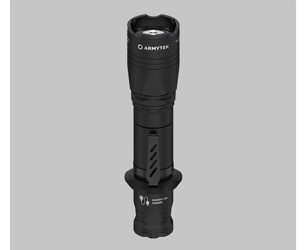 Armytek Dobermann Pro Magnet USB EDC Tactical Flashlight