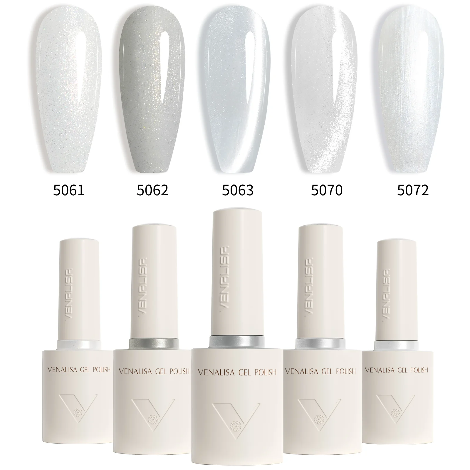 2/3/5pcs * 10ml Venalisa Nagelgel Polish HEMA/TPO GRATIS Ultra Jelly Kleur Semi transparant Zomer Kleur Losweken UV/LED Glanzende Gel