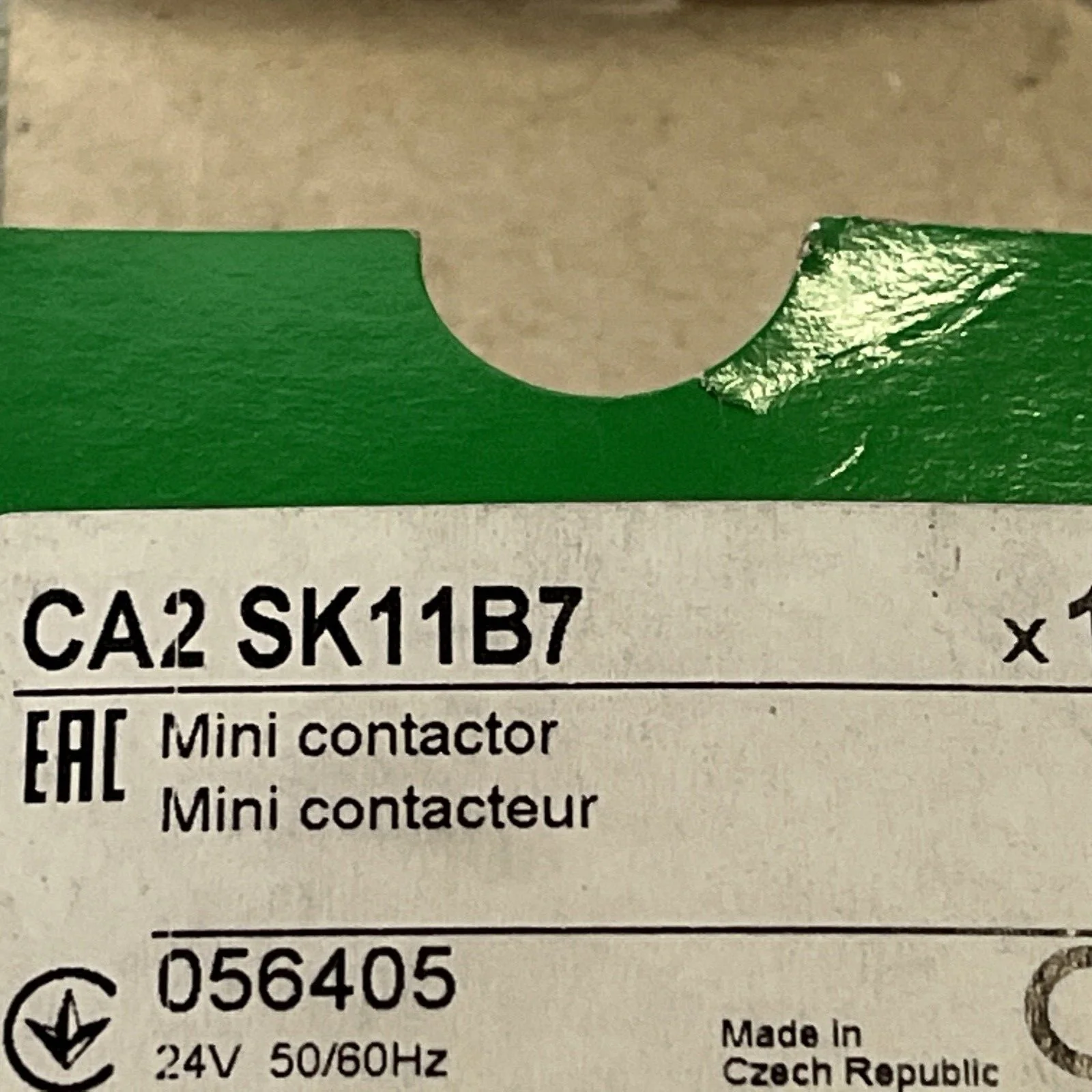 

TELEMECANIQUE CUTTER CA2SK11B7 MINI CONTACTOR CA2 SK11B7 BRAND NEW