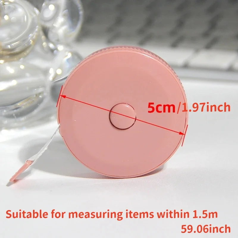 1PC Soft Tape Measure Double Scale Body Sewing Flexible Measurement Ruler For Body Measuring Tools Tailor Craft
