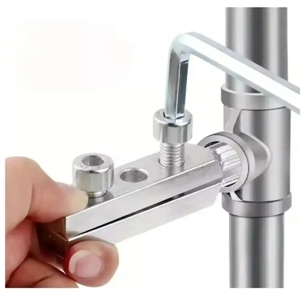 2025 Strumento per l'estrazione del filo rotto della valvola angolare del rubinetto per la rimozione del filo della valvola angolare del rubinetto Kit di riparazione portatile del tubo dell'acqua del rubinetto