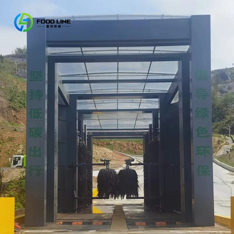 Customized High Speed Tunnel Type Engineering Car Washing Machine Car Wash Suitable All Models Vehicle Continuous