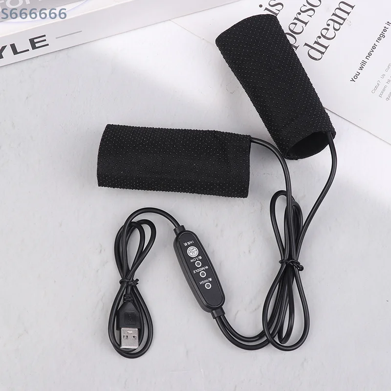 

1Pair For Motorcycle 3 Gear Warmer Handgrips Motorcycle Accessories 5V 2A USB Electric Heated Handlebar Covers