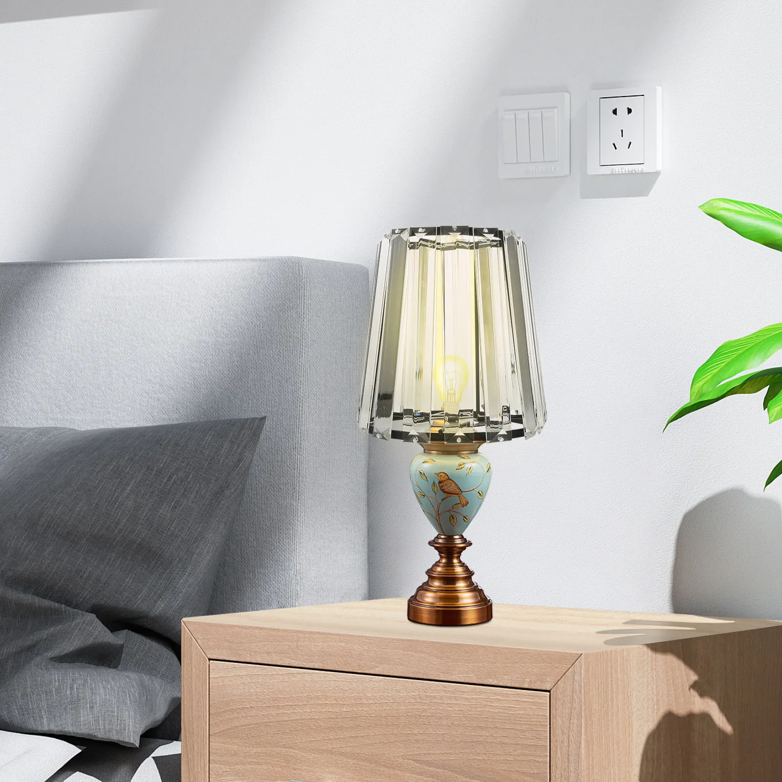 Pendant Lamp Shade Glass Replacement Light Fixture Cover for Hanging Wall Ceiling Lights Modern Retro Farmhouse Decorative