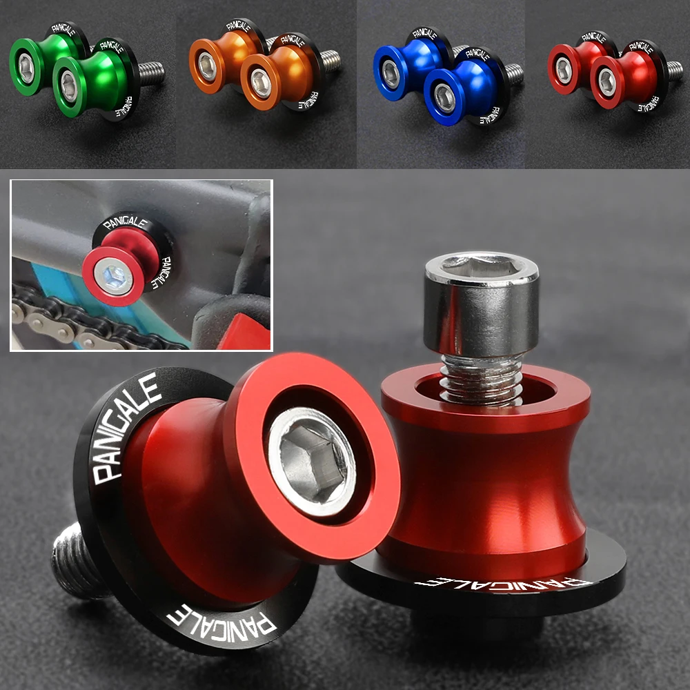 FOR DUCATI 1199 1299 899 959 Panigale S/SR V4 2012- 2023 2022 2021 MM Motorcycle accessories Swingarm Spools slider stand screws 5