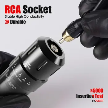 Mast Flip 6型可調行程旋轉紋身機 RCA接口無芯電機紋身槍永久化妝紋身用品 10 最佳銷售 紋身機桅杆 - №3