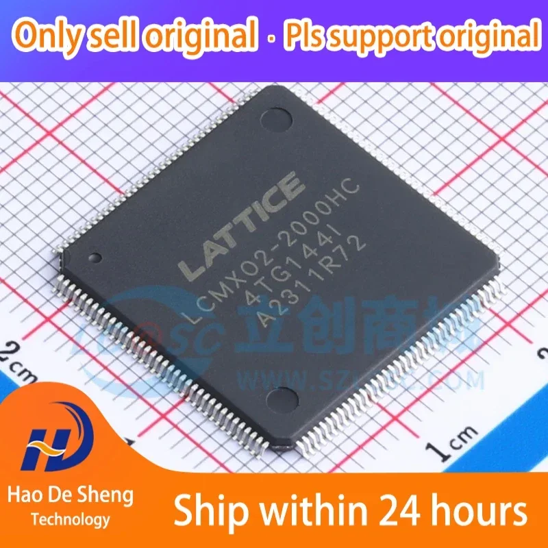 

10 шт./лот LCMXO2-2000HC-4TG144I TQFP144 новый оригинальный в наличии