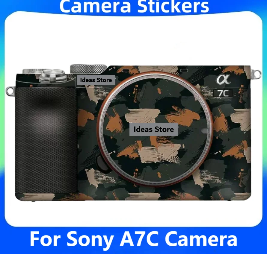 

Наклейка для камеры A7C, наклейка премиум-класса для Sony ILCE-A7C Alpha A7 C, защитная пленка для камеры, защитная пленка от царапин, наклейка
