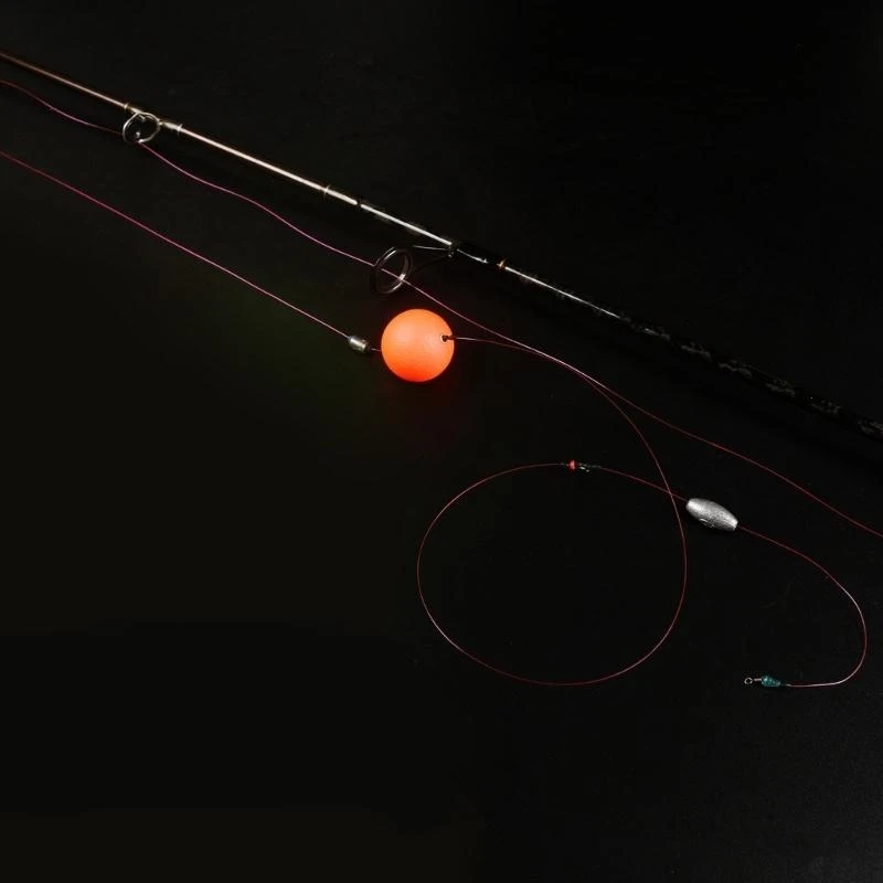 

60 шт./компл., поплавки круглой формы, большие разноцветные пластиковые поплавки для рыбалки нахлыстом, поплавок для рыбалки на