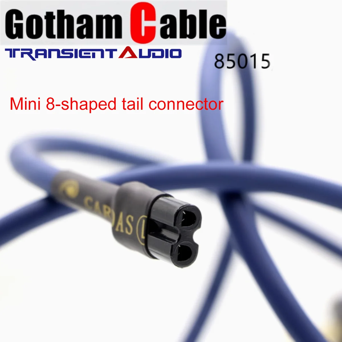 TRANSIENTHI-FIAUDIO Switzerland Gotham 1.5mm² High-End Audio mini 8-shaped tail connector Power Cable