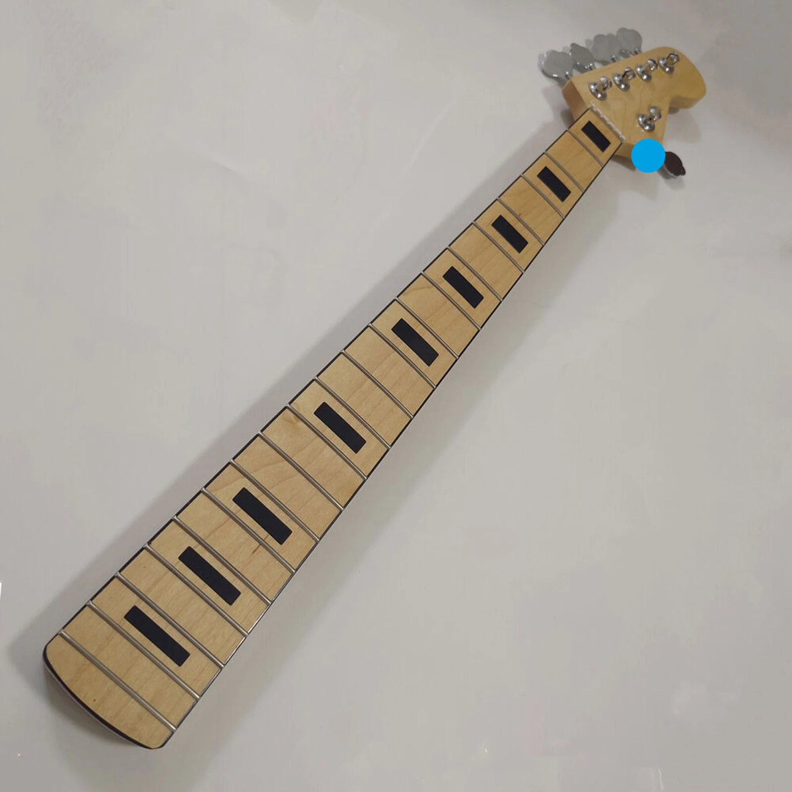 5 String Electric Bass Guitar Neck with Tuners 20 Fret for 4 String Bass Guitar Replacement Parts