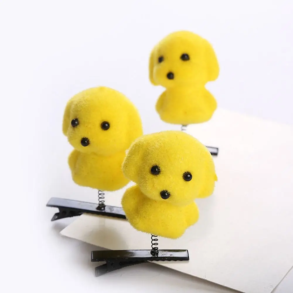 Dog Duck Hair Clip Personalized Star Plush Chicken Barrettes Animal Cartoon Daily