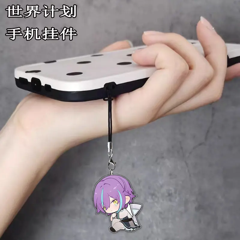 Anime Project Sekai TENMA TSUKASA Phone Rope Chain Cosplay Backpack Ornament Pendant Birthday Gifts Boys Girls