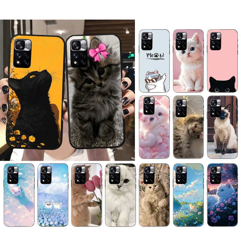 

Phone Case For Xiaomi Redmi note 14 Pro 14 13 12 11 10 Pro 14S 12S 11S Redmi 14C 13C 10 Cat