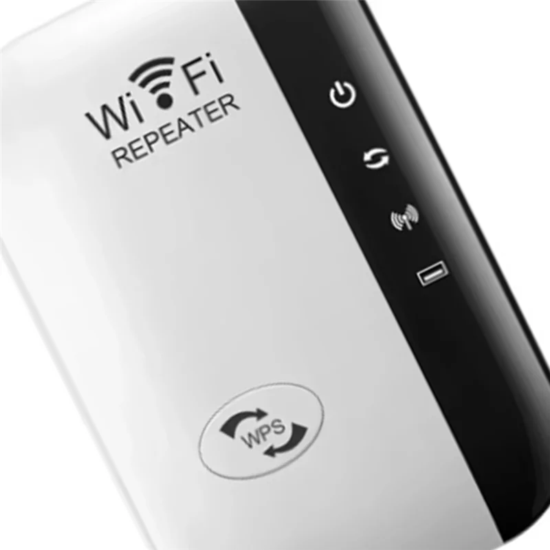 WIFI Repeater Wi-Fi Amplifier 802.11N Wifi Signal Booster Network Amplifier For Home/Office Wireless Repeater US Plug-[Y03A]
