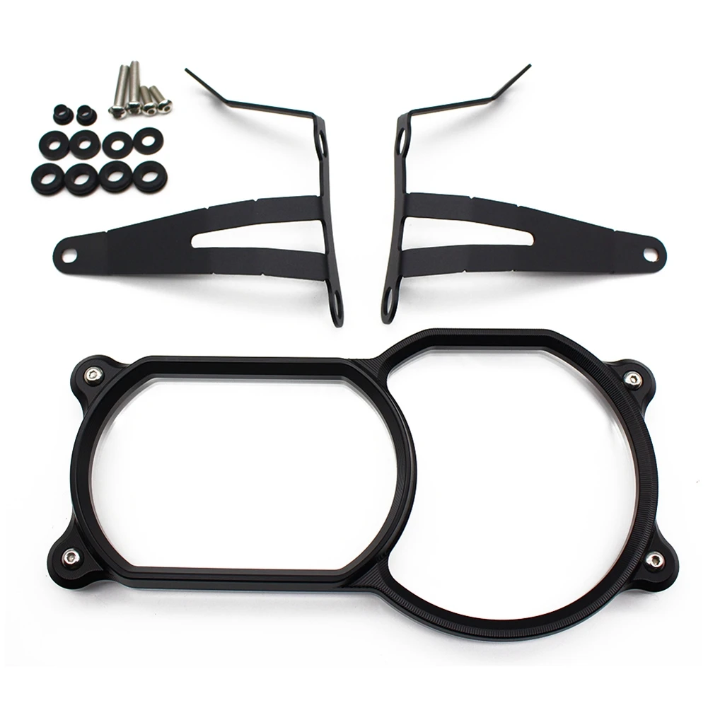 

Motorcycle Headlight Protector Lens Cover For- R1200GS R1250GS LC R 1200 1250 GS (Black)